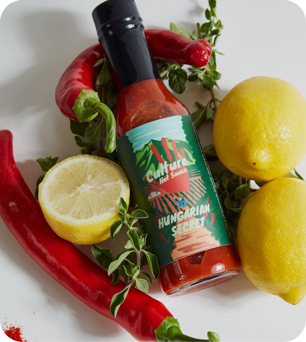 Hungarian secret with lemon thyme and chilli