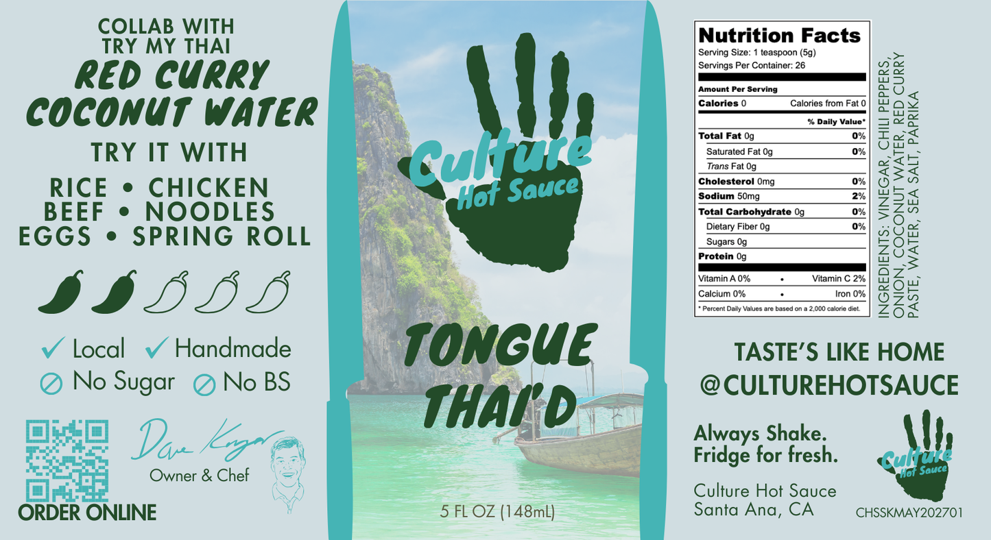 Tongue Thai'd